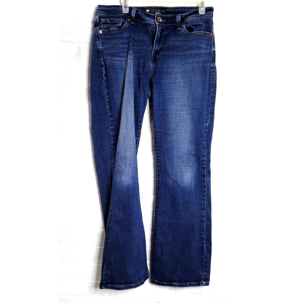 Levi's Women's Size‎ 12 Curvy Bootcut 529 Denim Jeans Dark Wash 31" Inseam